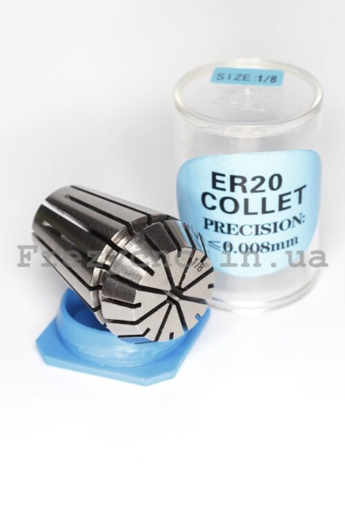 Фото 3 - Цанга ER20 3,175 мм (P≤0.008 мм).