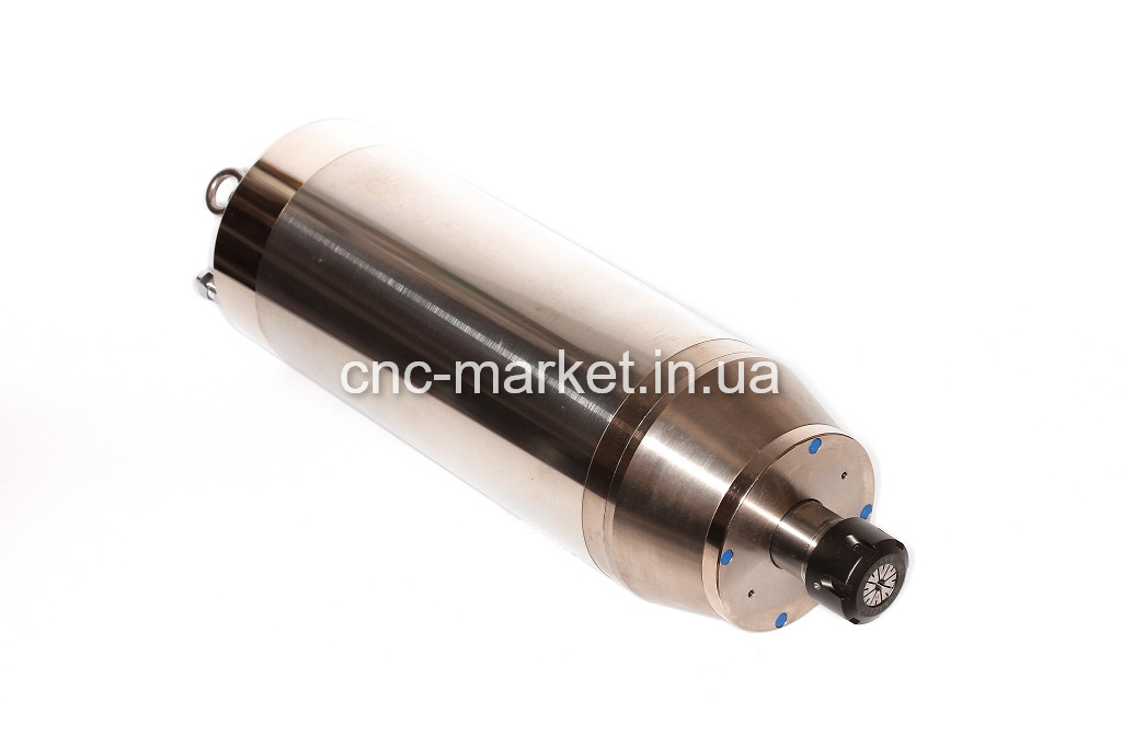 Шпиндель по камню GDZ-125-5,5 с водяным охлаждением 5,5 кВт (380V) ER25 Фото 1 - Шпиндель по камню GDZ-125-5,5 с водяным охлаждением 5,5 кВт (380V) ER25.