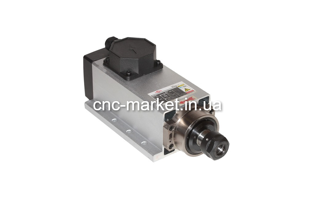 Шпиндель GDZ 80x73-1.5 с воздушный охлаждением 1.5 кВт ER20 (220V) Фото 1 - Шпиндель GDZ 80x73-1.5 с воздушный охлаждением 1.5 кВт ER20 (220V).
