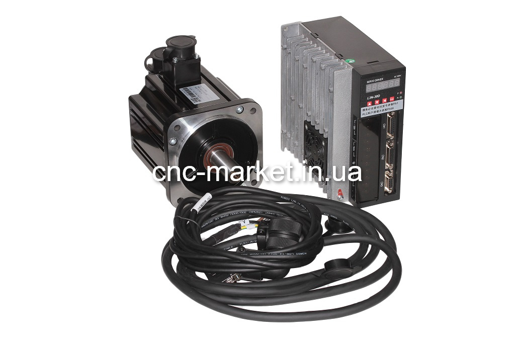 Комплект сервомотор B1310015FR12COAO 1500W, серводрайвер L3N-30D Фото 2 - Комплект сервомотор B1310015FR12COAO 1500W, серводрайвер L3N-30D.