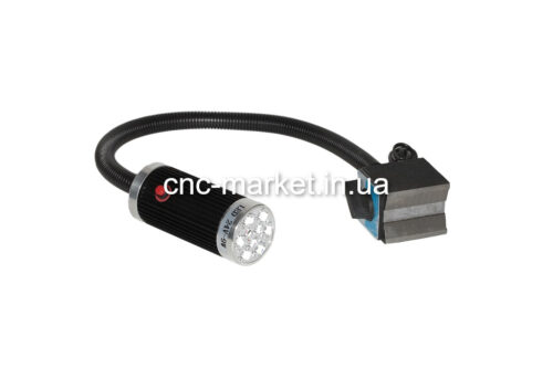 Фото 3 - Прожектор станочный (50D LED) 9W (24V) c магнитом.