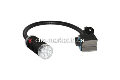 Фото 4 - Прожектор станочный (50D LED) 9W (220V) c магнитом.